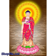 Hình Adida và bồ tát địa tạng